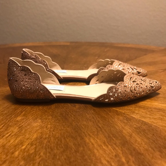 Blue by Betsey Johnson Lucy Flats NWOT - Picture 4 of 5